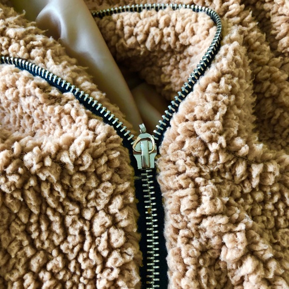Sherpa / teddy jacket - Picture 5 of 7